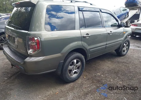 2007 Honda Pilot Ex-L из США, поврежденный, VIN 5FNYF18547B016561